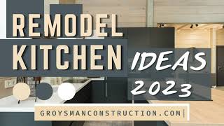 REMODEL KITCHEN IDEAS 2023 [upl. by Esinart]