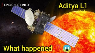 What Happened To Adhitya L1ISRO first Solar Mission susesful journey [upl. by Neroled]