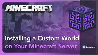 How to upload a custom world  Minecraft Java [upl. by Jamilla]