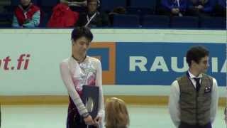 Finlandia Trophy 2012 Mens Medal Ceremony [upl. by Heppman]