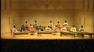 雪三態 あけび箏乃會 2011321 Japanese KOTO Ensemble [upl. by Mercedes]