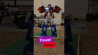 Robosen Optimus Prime Flagship robosen optimusprime shorts ronnieserfajuan pece71 [upl. by Hannavahs]