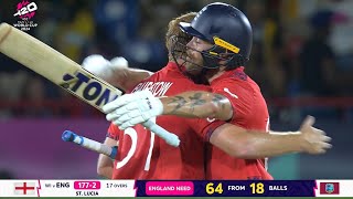 Phil Salt batting highlights 87 runs 19 balls 666666 highlights  ENGvsWI  T20 WC 2024 [upl. by Eremehc296]