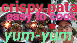 full video ng crispy pata recipe foodlutongbahayeveryonehighlightssubcribersbisaya [upl. by Cutlerr]