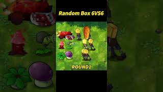 PVZ 1 Fusion Challenge 6 Plant Boxes vs 6 Zombie Boxespvz plantsvszombies pvzchallenge [upl. by Siurtemed]