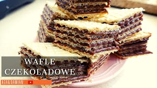 Domowe Wafle Czekoladowe Andruty   Monsieur Cuisine Smart  LIDLOMIX [upl. by Nixon]