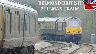 Belmond British Pullman at Warminster Station PULLMAN WARMINSTER [upl. by Hirza]