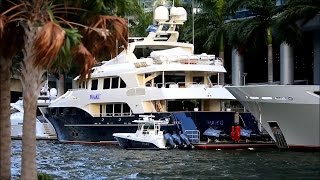 Trinity Superyacht WAKU at EPIC Marina in Miami [upl. by Lieberman23]