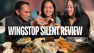 Wingstop Silent Review  Craving Satisfied foodvlog chickenwings wingstop silentreview [upl. by Ramoj]