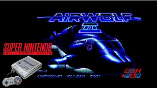 Airwolf II CPC 464  In Game SNESSSMP Cover [upl. by Keifer]