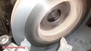 corolla frant rotor brake machining😁 [upl. by Whorton557]