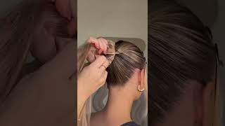 How to use The Halo for an updo  Hair Extensions [upl. by Gilus]