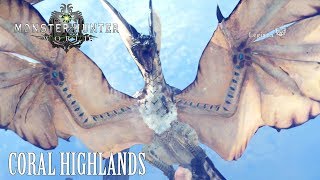 Monster Hunter World  Coral Highlands Large Monster Theme [upl. by Afesoj]