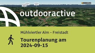 Tourenplanung am 20240915 [upl. by Doreen]