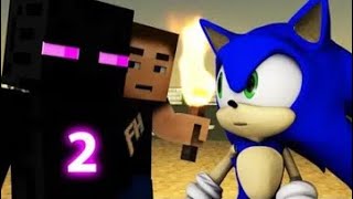 Sonic The Hedgehog In Minecraft Part 2 Reuploaded [upl. by Ahcrop793]