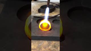 This is the process of making a gold ring 🔥🔨 shorts gold viral jewellry Reels video silver [upl. by Dnalyag]