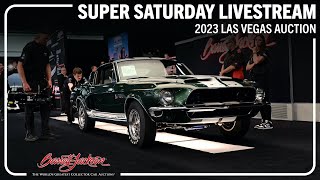 2023 LAS VEGAS BARRETTJACKSON quotAll the cars all the timequot LIVESTREAM  Saturday June 24 2023 [upl. by Ynes]