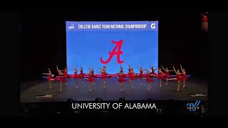 University of Alabama Jazz  UDA Nationals 2024  Finals [upl. by Eerazed]