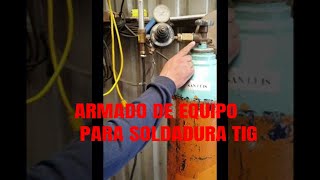 Armado de antorcha para soldar TIG para principiantesSHORTS [upl. by Norod684]