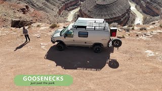 Sportsmobile E350 Road Trip  Sunset Crater Goosenecks Citadel Ruins February 2024 [upl. by Refiffej]