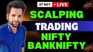 27th OCTOBER LIVE TRADING  Sensex expiry  Market Prediction  NIFTY BANKNIFTY OPTIONS TRADING LIVE [upl. by Nagar]