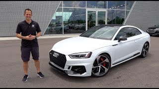 Is the 2019 Audi RS5 a BETTER performer than the BMW M4 [upl. by Anilat55]