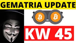 BITCOIN 100K in KW 44  45 Gematria Update  MASTERCARD goes CRYPTO  COINBASE CEO PRO RIPPLE [upl. by Salta79]