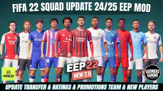 FIFA 22 EEP SQUAD UPDATE 2425 by CODEMAGE  TUTORIAL INSTALL  FIFA 22 PC [upl. by Leid434]