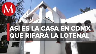 Lotenal rifa casa en CdMx tiene 9 recámaras auditorio jardín y sala de juntas [upl. by Ahsika]