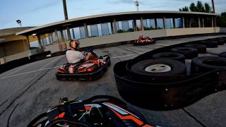 One Lap Challenge Cibikart Maribor  Slovenia Outdoor Karting Track [upl. by Amalita553]