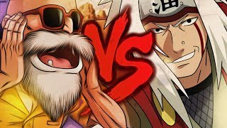 Mestre Kame VS Jiraiya  Duelo de Titãs [upl. by Anilrac]