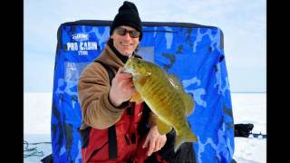 Epic Ice FishingOneida Lake NY Crazy 2014 Ice Fishing Season [upl. by Aenit]