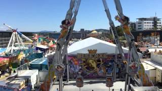 In Zeitraffer mit dem Riesenrad über die Passauer Maidultassauerdult [upl. by Scharf367]