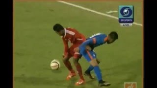 12th SAG Football Final Match  Nepal vs India  21 FULL MATCH [upl. by Atnom]