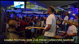 LIVE 🛑 KAMBA FESTIVAL LIVE FROM CARNIVORE  KAMBA PRINCESS kambafestival nicholaskioko [upl. by Meghan]