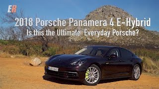 2018 Porsche Panamera 4 EHybrid Review  The Best of All Worlds [upl. by Annelg]