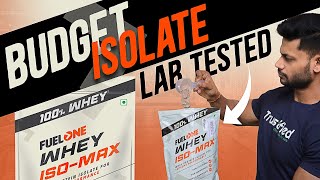 FUEL ONE WHEY ISO MAX LAB TEST REPORT  review fitness gym health [upl. by Niliac]