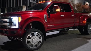 Wheels rubbing sway bar on your car or lifted truck This is how I stopped it on my F450 Dually [upl. by Bohs]