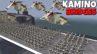 Invasion of the Kamino Bridge Defenses  Star Wars Ricos Brigade S4E30 [upl. by Ylrebnik]