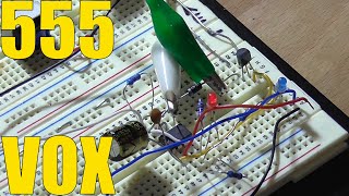 Fun with the 555 Timer Sound Operated Switch [upl. by Iliak]