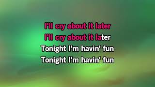 Katy Perry  Cry About It Later Karaoke [upl. by Onahpets190]