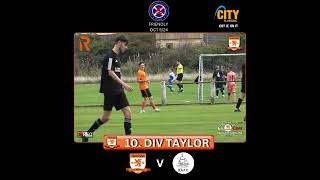 DIV TAYLOR V ROYAL ALBERT FC FRIENDLY OCT 24 [upl. by Tolkan]