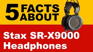 5 Facts About Stax SRX9000 Headphones [upl. by Godliman]