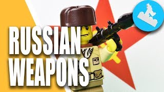 Lego Brickarms Russian Weapon Pack Unboxing [upl. by Brink]