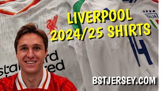 LIVERPOOL 2425 SHIRTS BSTJERSEYCOM [upl. by Justine]