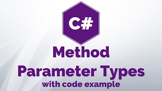 C Method Parameters [upl. by Solita]