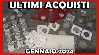 Ho Comprato Altre Monete Divisionali Argento e Regno Ultimi Acquisti di Gennaio 2024  Unboxing [upl. by Hamford]