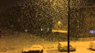 Şubat 2015 Bursa Kar Fırtınasıblizzard [upl. by Gilburt]