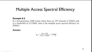 FDMA spectral efficiency amp TDMA spectral efficiency with math in wireless network in bangla [upl. by Ophelie]