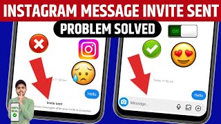 Instagram Invite Sent Problem  Instagram Invite Message Problem  Instagram Invitation Sent Problem [upl. by Adnaral]